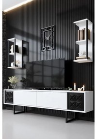 Mobila Living LINIA Negru/Alb