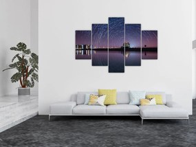 Tablou cu cerul nocturn și stele (150x105 cm)