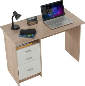 Masă PC, stejar sonoma, SAMSON NEW