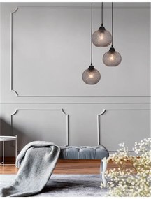 Lustra design modern Porto 3L gri NVL-8103994