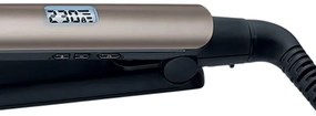 Placa de indreptat parul Remington S8540 Keratin Protect, Placi ceramice, 9 trepte temperatura, Display LCD, Bronz/Negru