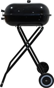 Grătar dreptunghiular pe cărbuni Cattar Trapani, 43 x 40 cm