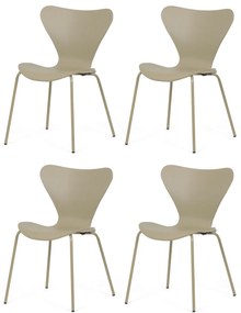 Set de scaune de sufragerie CT-X7034 CAP, 4 buc