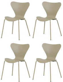 Set de scaune de sufragerie CT-X7034 CAP, 4 buc.