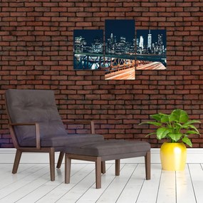 Tablou - Oraș de noapte (90x60 cm)