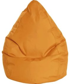 Fotoliu puf beanbag Sitting Point Brava L portocaliu 70x90 cm
