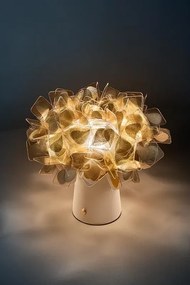 Veioza, Lampa de masa cu baterii ideala restaurant Clizia Mama Non Mama Gold