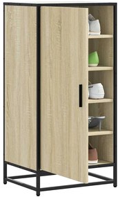 vidaXL Suport pantofi Stejar Sonoma 48x38x97,5 cm Lemn prelucrat