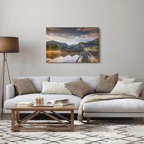 Tablou cu lac (90x60 cm)