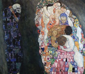 Reproducere Life And Death (1910–1915), Gustav Klimt