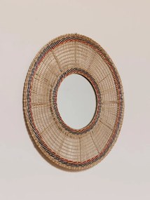 Oglinda de perete, din iarba de mare, Samoa