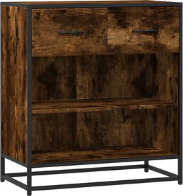 vidaXL Bufetă Stejar afumat 68x35x76 cm Lemn prelucrat
