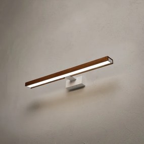 Brilagi - LED Iluminare oglindă pentru baie 3 în 1 WOODY MIRROR LED/12W/230V IP44 alb/stejar/cireș