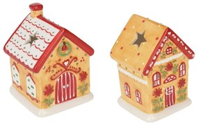 Candela Ginger House din dolomita, 12 cm - modele diverse