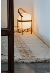 Covor tip traversă cărămiziu/bej din bumbac 80x230 cm Duetto Toffee – Lorena Canals