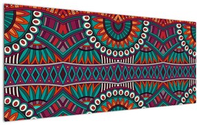 Tablou cu bastracție ornamentală (120x50 cm)