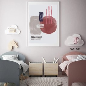 Poster - Abstracție pictată (A4)