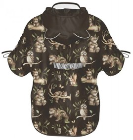 Pelerina de Ploaie pentru Copii, Poncho pentru ploaie 1,5-8 ani ,   Happy Bear dark
