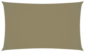 Panza parasolar, bej, 3x6 m, tesatura oxford, dreptunghiular Bej, 3 x 6 m