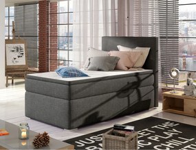 Pat boxspring Rocco pe dreapta 90x200 cm Sawana 05