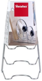 Scurgător metalic pentru tigăi și capace Metaltex Lido