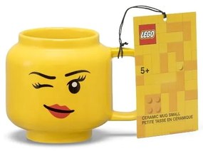 Cană pentru copii galben din ceramică 255 ml Head – LEGO®