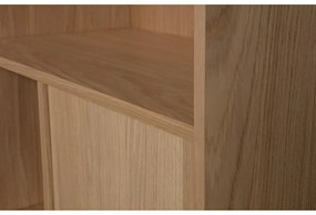 Bibliotecă modulară cu aspect de lemn de stejar 77x199 cm Modulair – vtwonen