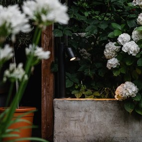 Lampă de exterior negru 45 cm reglabilă IP44 - Solo