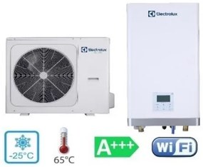 Pompa de caldura 16kW Electrolux tip split, pentru incalzire si racire, 210 mp, A+++ Wi-Fi, alimentare trifazat 380V, R32, model EMHP-16Y/N8