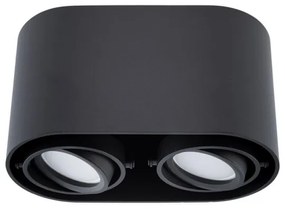 Lampă spot SIROK 2xGU10/30W/230V negru