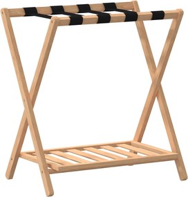 vidaXL Suport pentru bagaje, 68x38x58 cm, bambus