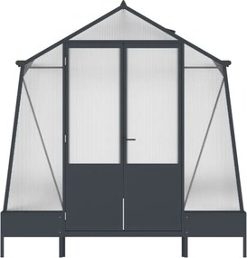 Lilia seră din aluminiu 2,5 x 3,7 m CoverTech antracit