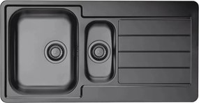 Chiuveta inox Alveus Monarch Line 10 finisaj antracit 98x50 cm