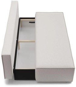 Canapea trei locuri Bale  (crem + argintiu). 1099365