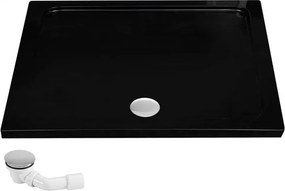 Cabina de dus SOLAR auriu periat 100x80cm