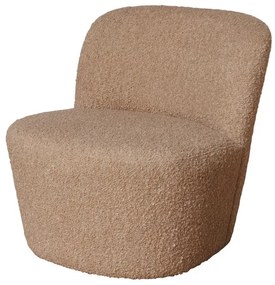 Fotoliu bej, stofa boucle, Birman