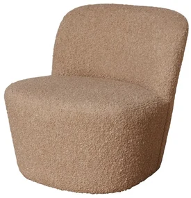 Fotoliu bej, stofa boucle, Birman