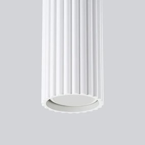 Lustră pe cablu Sollux SL.1537 KARBON 3xGU10/10W/230V alb