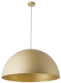 Lustră pe cablu SFERA 1xE27/60W/230V d. 50 cm auriu