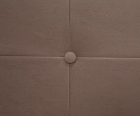 Canapea extensibilă cu spaţiu de depozitare, maro Taupe, AURIA UNI