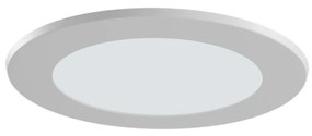 Spot LED incastrabil design tehnic IP44 Stockton alb