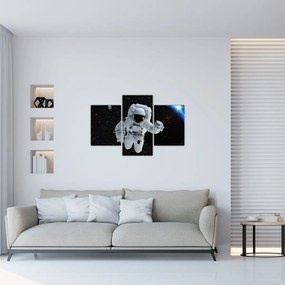 Tablou - Astronaut în Cosmos (90x60 cm)