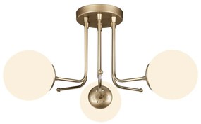 Lustră Squid Lighting Star, înălțime 34 cm, auriu