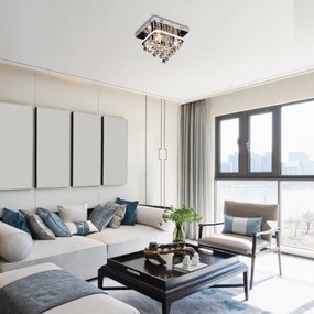 Lustră de cristal aplicată PALLAS LED/23W/230V + 4xE14/40W Rabalux 2238