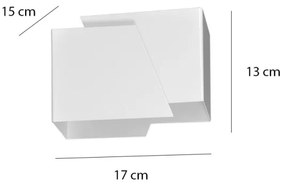 Aplică FROST 1xG9/8W/230V alb