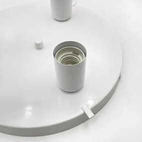 Plafonier SIRJA PLISADO 3xE27/15W/230V Ø 35 cm alb/auriu