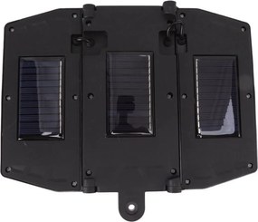 Lampa Tripla Solara de Perete cu Senzor de Miscare