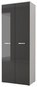 Dulap de haine Frarune (Negru + Alb). 1071554