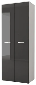 Dulap de haine Frarune (Negru + Alb). 1071554