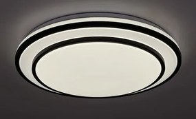 Plafoniera LED cu telecomanda Lupita negru, alb